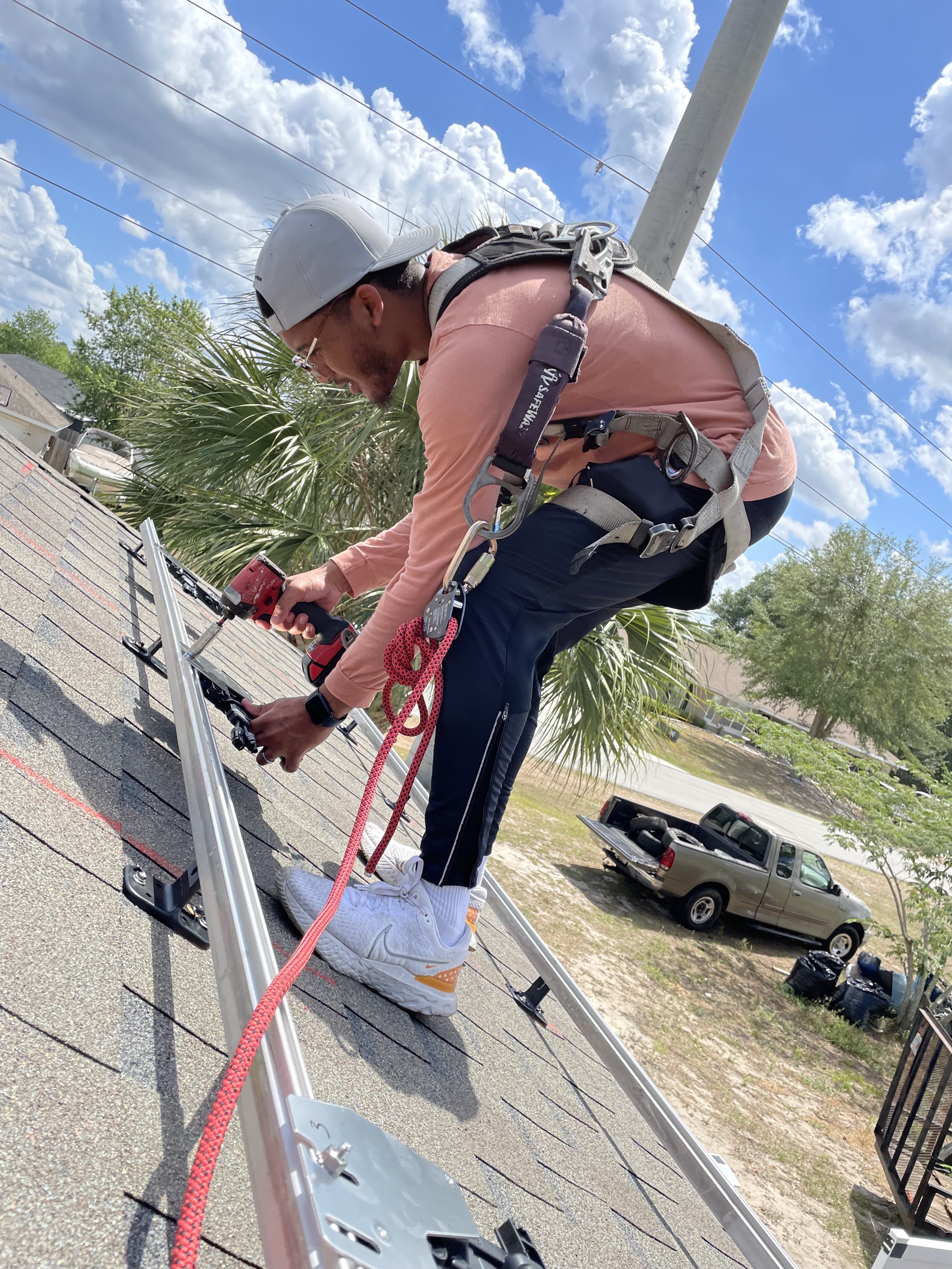 Expert solar panel installation