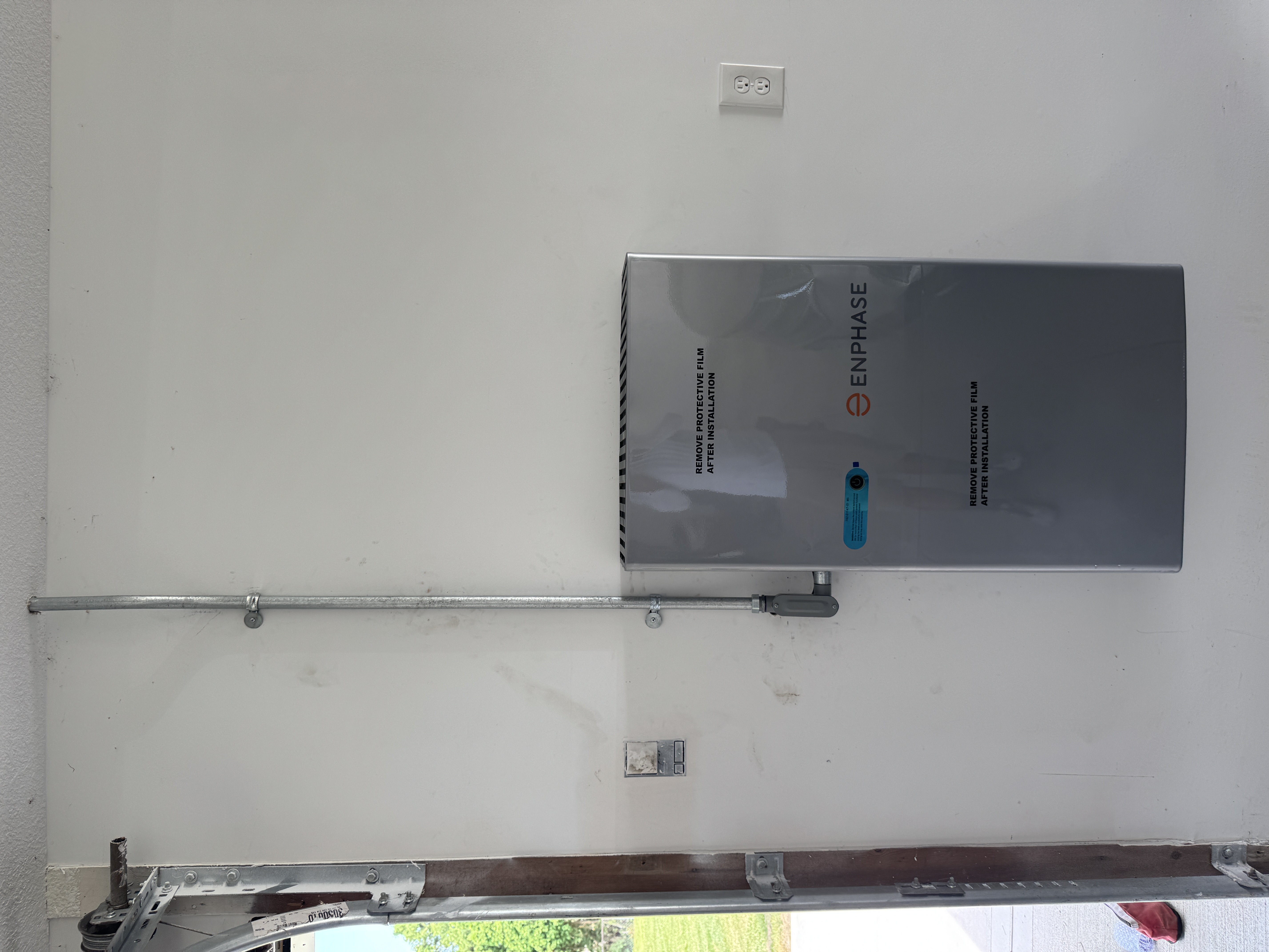 Solar panel mounting and wiring