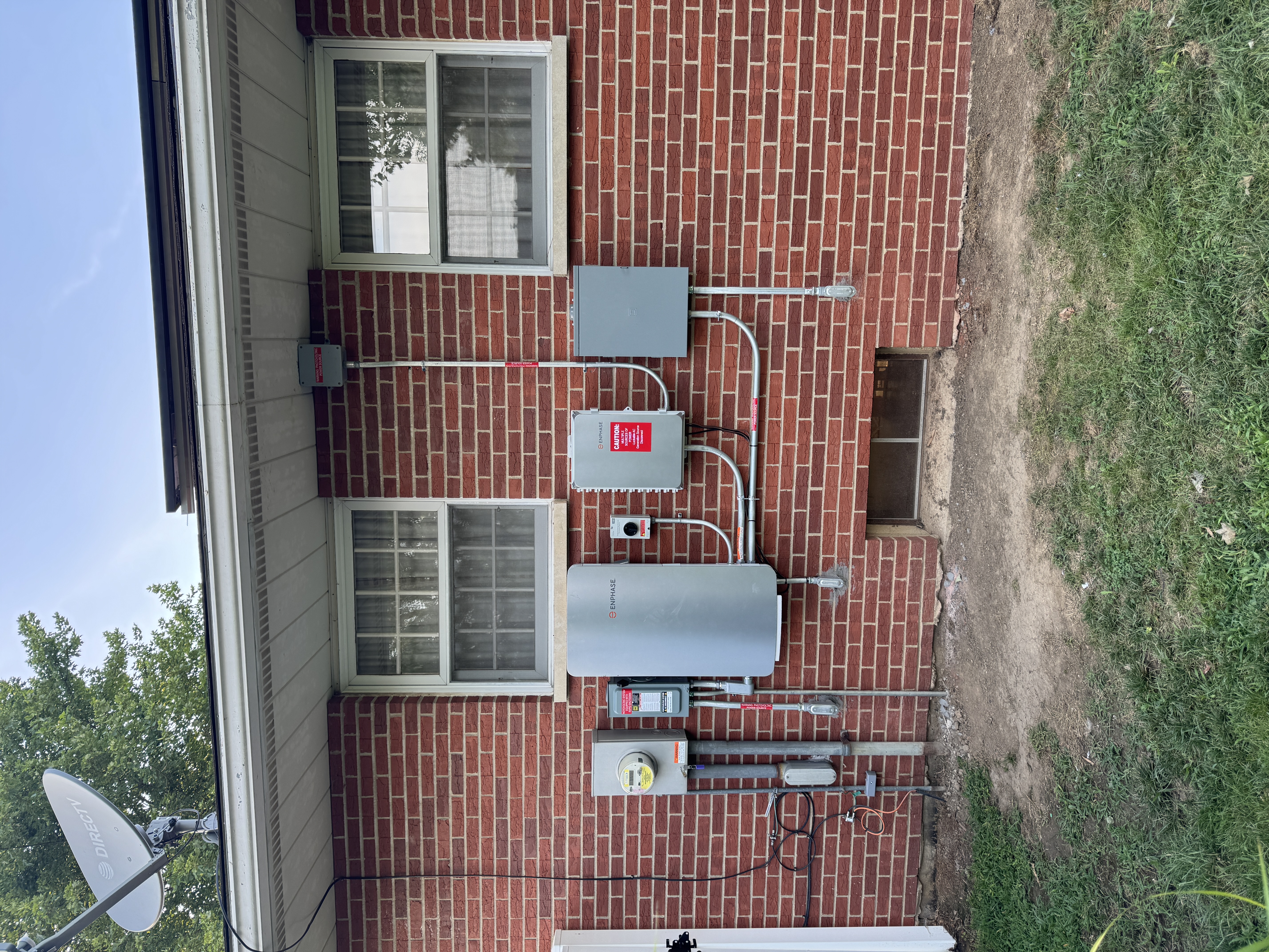 Residential solar installation project