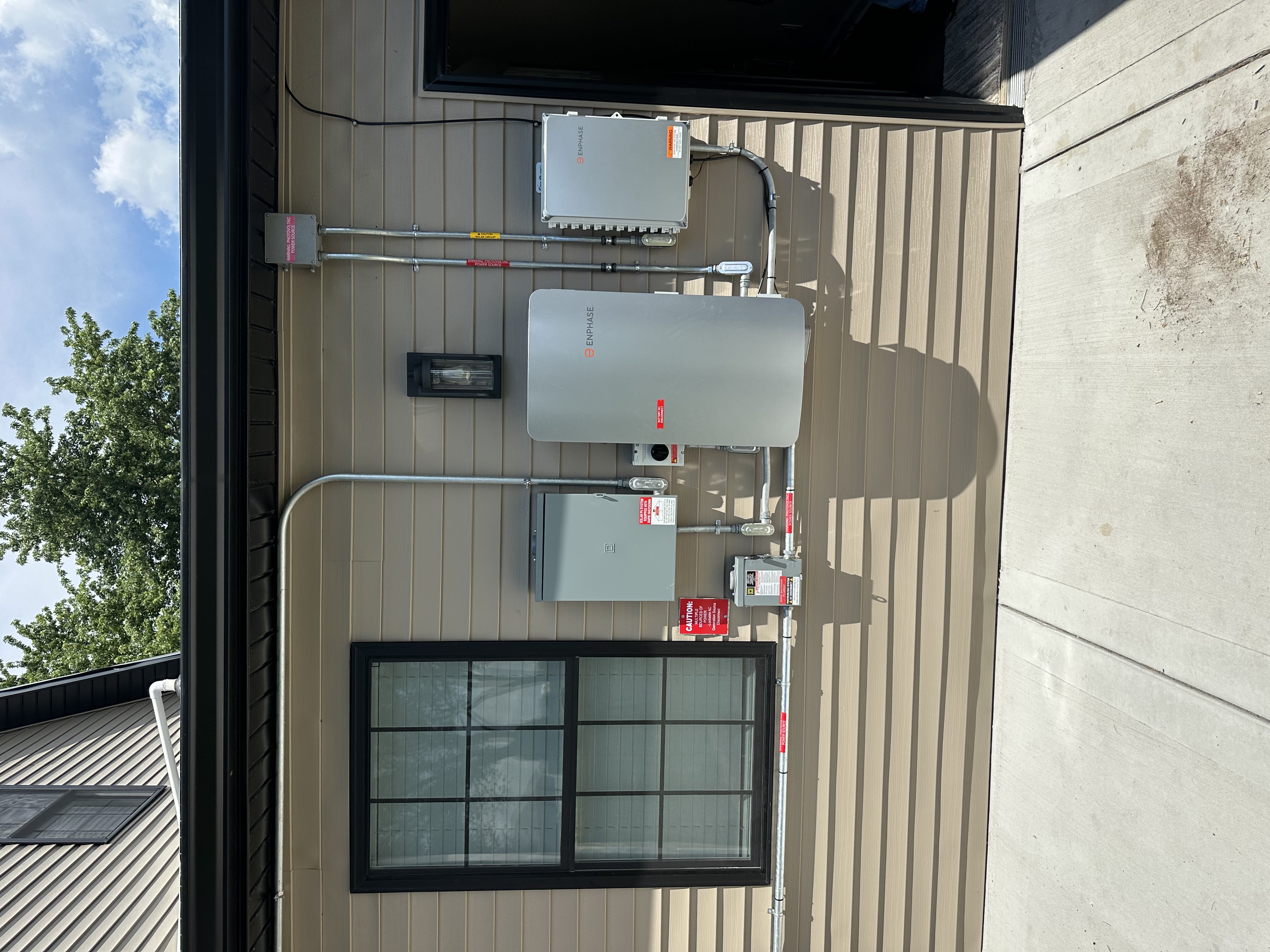 Solar panel installation process